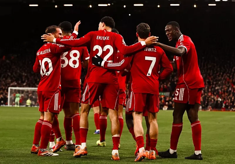 Thành tích Fulham vs Liverpool chênh lệch khá lớn